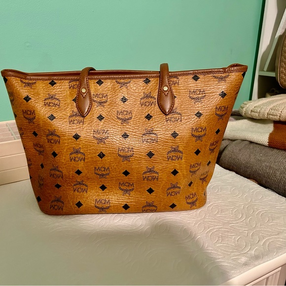 MCM striped tote bag - Picture 2 of 10